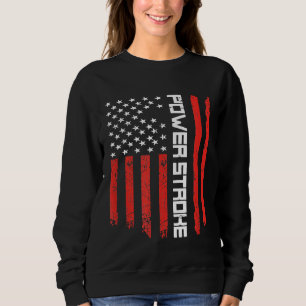 73 Diesel Power Stroke American Flag PowerLine E Trui