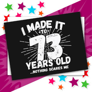 73 Jaar Oude Sarcastische Meme Leuke 73e Verjaarda Briefkaart