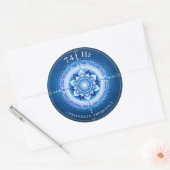 741 Hz Solfeggio Frequentie Sticker (Envelop)
