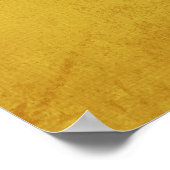 7471 MUSTARD YELLOW TEXTURE GRUNGE SJABLONEN DIGIT POSTER (Hoek)