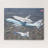 747 SPACE SHUTTLE CARRIER VLIEGTUIG (16x20 inch) Legpuzzel (Horizontaal)