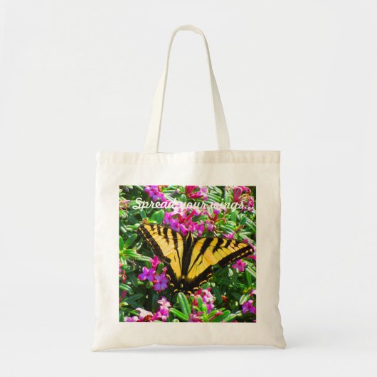 749 Butterfly Tote Bag (Voorkant)