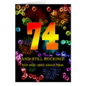 74e anniversaire toujours à flot (Devant)