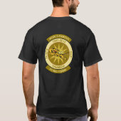74e expeditionale strijkbokmachines t-shirt (Achterkant)