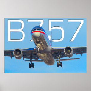 757 LUCHTVAARTMAATSCHAPPIJ POSTER