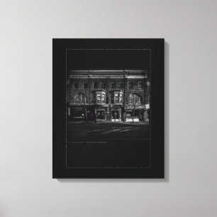 758 - 766 Koningin St E 3 met grens Canvas Afdruk