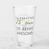 75 Ans De Verre À La Fête (Dos)