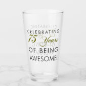 75 Ans De Verre À La Fête (Devant)
