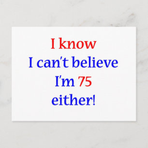 75 BRIEFKAART