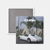 75 Corvette Magneet (Voorkant / Achterkant)