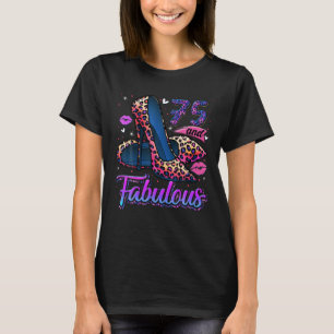 75 en verbluffende hoge hakken die in mijn 75e val t-shirt