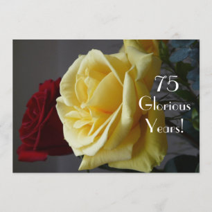 75 GloriousYears!-Birthday/Two Roos-with Quote Kaart