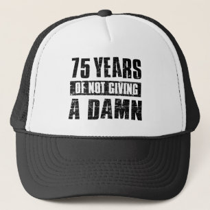 75 jaar trucker pet