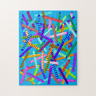 75e anniversaire Candle Jigsaw Puzzle