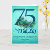 75e anniversaire Cartes modèles (Fleur jaune)