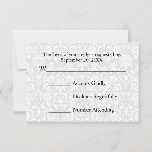 75e anniversaire du diamant - RSVP (Dos)