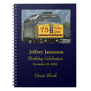75e Anniversaire du livre d'hôtes, Train Jaune