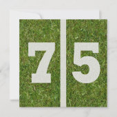 75e anniversaire Invitation (Devant)