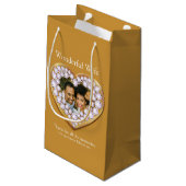 75e anniversaire mariage sac cadeau photo (Dos Angle)
