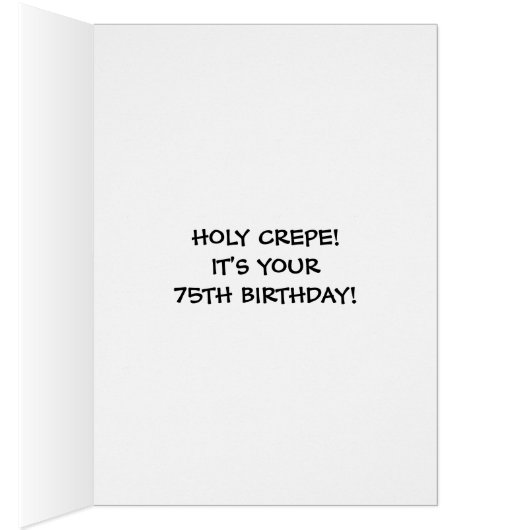 75e Birthday (Intérieur (Droit))