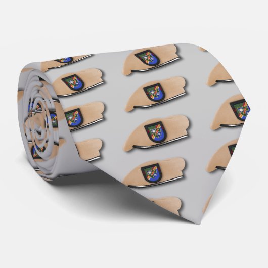 75e Cravate des anciens combattants des rangers aé (Roulé)