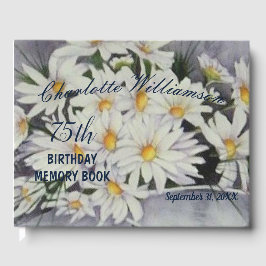 75e Daisy Bouquet Bloemen Verjaardag Geheugen Gastenboek