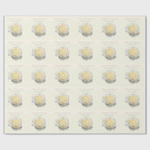 75e Jubileum bewerkbaar Cadeaupapier (Vlak)