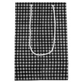 75e Jubileum Daisy on Gingham Medium Gift Bag Cadeauzakje (Achterkant)