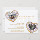 75e jubileum huwelijksverjaardag Hartfeest Kaart (Achterkant)