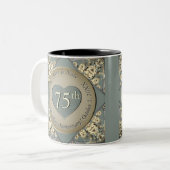 75e Mug du Mariage du diamant (Devant gauche)