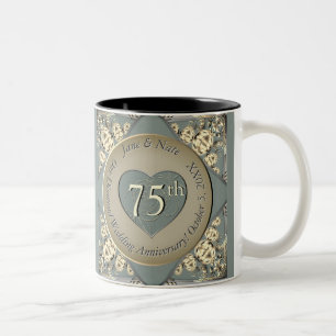 75e Mug du Mariage du diamant