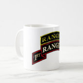 75e Ranger 1e bataljon met Tab Koffiemok (Voorkant links)