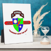 75E RANGER BATTALION "ARMY RANGERS" FOTOPLAAT (Zijkant)