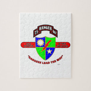 75E RANGER BATTALION "ARMY RANGERS" LEGPUZZEL