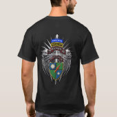 75e Ranger Regiment 1e bataljon (1e Bat) T-shirt (Achterkant)