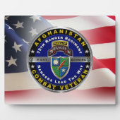 75e Ranger Regiment Afghanistan Veteraan Fotoplaat (Voorkant)