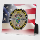 75e Ranger Regiment Afghanistan Veteraan Fotoplaat (Zijkant)