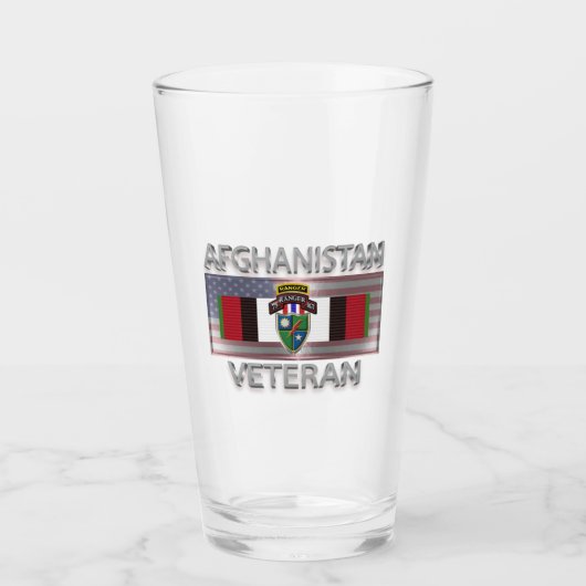75e Ranger Regiment Afghanistan Veteraan Glas (Voorkant)