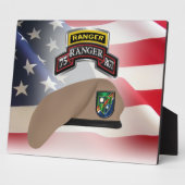 75e Ranger Regiment Fotoplaat (Zijkant)