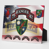 75e Ranger Regiment Fotoplaat (Zijkant)
