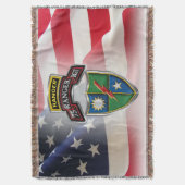 75e Ranger Regiment Iconic TAB! Deken (Voorkant Verticaal)