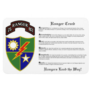 75e Ranger Regiment Magneet 4x6