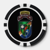 75e Ranger Regiment Poker Chips (Voorkant)