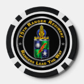 75e Ranger Regiment Poker Chips (Achterkant)