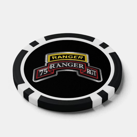 75e Ranger Regiment Poker Chips (Enkel)