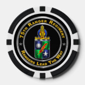 75e Ranger Regiment Poker Chips (Voorkant)