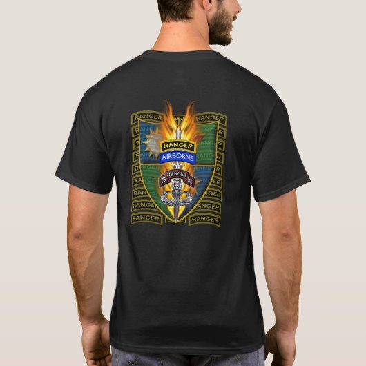 75e Ranger Regiment Ranger T-shirt (Achterkant)