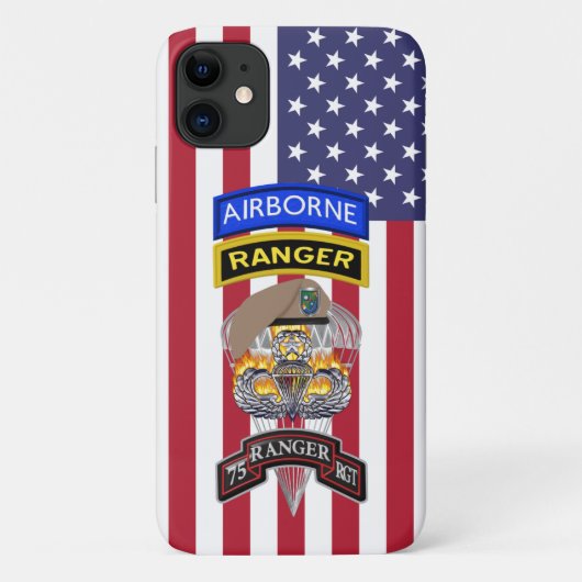 75e Ranger Regiment "Rangers Lead the Way" Case-Mate iPhone Case (Achterkant)