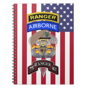 75e Ranger Regiment "Rangers Lead the Way" Notitieboek