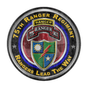 75e Ranger Regiment "Rangers Lead the Way" Snijplank